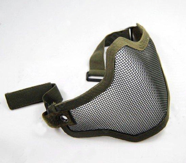 TMC Strike Steel Half Face Mask-Gray G35
